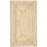 Marrakesch Orient & Mediterran Interior Jute Flur Läufer Teppich Nora 200 x 80 cm