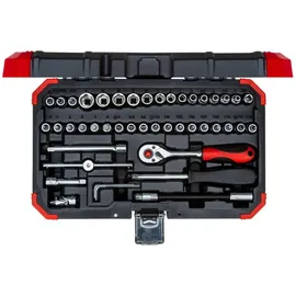 Gedore Steckschlüsselsatz 1/4" 4-14 mm 46-tlg.