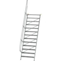 MUNK Aluminium-Treppe Stufen 60° 13 Stufen