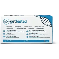 GetTested 8 in 1 STI Test-Kit Schnelltest | Urintest Infektionen Test St