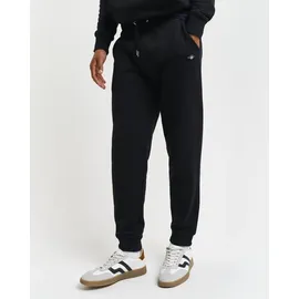 GANT REGULAR SHIELD SWEATPANTS Jogginghose Schwarz 3XL