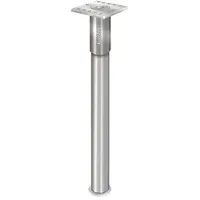 e.u.r.o.tec gmbh Zaunpfosten B 500 x 50 mm Schwarz/feuerverzinkt