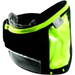 SALOMON PARK MEDIA ARMBAND, BLACK/GECKO GREEN, ONE SIZE