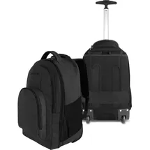 Normani Rucksack mit Trolleyfunktion 30 Liter | Schwarz