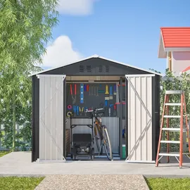 Laiham Geräteschuppen 2,40 x 1,92 m Anthrazit