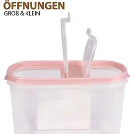 BestLivings Frischhaltebox 2,8 l 4-tlg. Altrose
