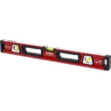 Stier Premium Wasserwaage mit Magnet und drei Libellen 600 mm ±0,5 mm/m