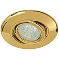 Paulmann Quality schwenkbar max.35W 12V GU4 35mm Gold/Stahlblech