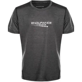 Endurance Funktionsshirt DRILL MELANGE schwarz|violett 116