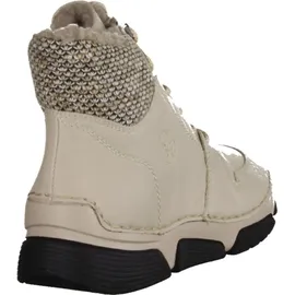Rieker Damen Schnürstiefel Beige Gr.: 38
