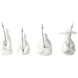 Kikkerland Teebeutelhalter Fisherman 4er-Set