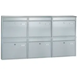 Profirst Mail PM 373 Briefkastenanlage Edelstahl