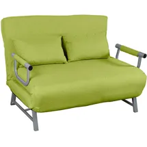 VCM Schlafsofa Polyester 2-Sitzer Grün