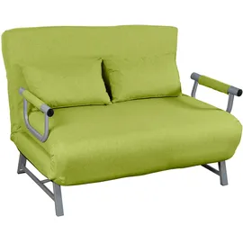 VCM Schlafsofa Polyester 2-Sitzer Grün