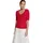 Zero Halbarm-Shirt mit Raffung in Candy Red | 38