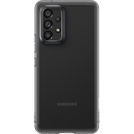 Samsung Soft Clear Cover für Galaxy A53 5G schwarz