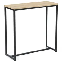 IDMarket Detroit Konsolentisch 120 x 40 x 75 schwarz