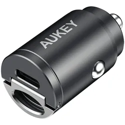 AUKEY CC-A2 Ladegerät für Mobilgeräte Schwarz, Silber