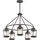 Elstead Lighting Ashland Bay 5-flg. Ø 66,3 cm grau Aluminium, Glas, Metall
