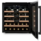 Klarstein Vinsider 36 Built-In Uno Einbau-Weinkühlschrank 36 Flaschen 92 Ltr Edelstahl Weiß