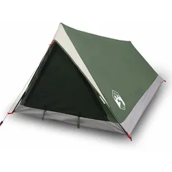 vidaXL Campingzelt 2 Personen Grün Wasserfest
