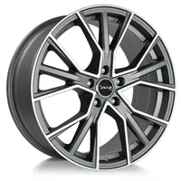 AVUS Racing AF18 8,5 x 19 5 x 120 ET47 ML65,1 Matt Anthracite Polished
