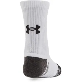 Under Armour Perform Tech Crew 3er Pack Socken Weiß/Grau M