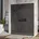 Walk-In-Dusche 120 graues Glas 10 mm