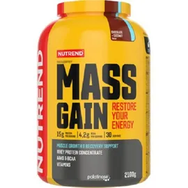 NUTREND Mass Gain Schokoladen-Kokosnuss Pulver 2100 g
