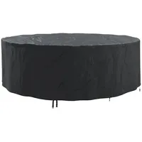 VidaXL Gartenmöbelabdeckung Schwarz 279 x 279 x 71 cm