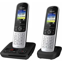 Panasonic KX-TGH722G - Schnurlostelefon - Anrufbeantworter mit Rufnummernanzeige