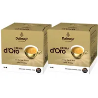 Nescafé DOLCE GUSTO DALLMAYR Crema d ́Oro, Kaffee, KaffeeKAPSEL, 2 x 16 KAPSELN