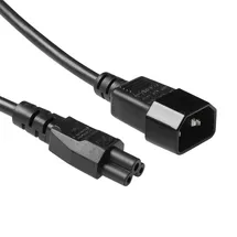 Act Netzkabel 0,5 m Schwarz