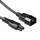 Act Netzkabel 0,5 m Schwarz
