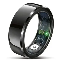 Fitnesstracker Ringgröße 11  Smart Ring SR6 Größe 11 (Schwarz)