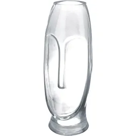 Casablanca by Gilde GILDE Vase Moai Glas grau 40636, Höhe 25 cm