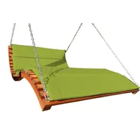 aleos Aruba-Lounger Doppelliege 200 x 100 x 80 cm Grün