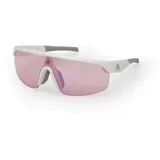 adidas Eyewear SP0109 Sportbrille (Größe ONE SIZE, weiss)