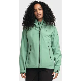 Schöffel Cascata Regenjacke Damen Gem Jade 36