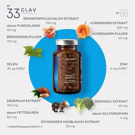 CLAV N°33 Prosta Komplex Kapseln 120 St.