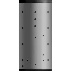 Novelan Trennpufferspeicher TPS 750, 750l, 8 Muffen Heizwasser, 3 Muffen Heizstab, 3 Fühlertauchhülsen, Fühler, PU-Isolierung 15096301