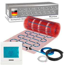 VILSTEIN Elektrische Fußbodenheizung 150W/m2 6m2 - 12m