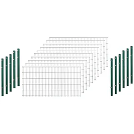 PEDDY SHIELD Doppelstabmattenzaun 10 Matten 1,03 x 20 m grün