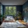 Tectake Amara Kurzflorteppich 240 x 340 cm Blau