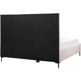 Beliani Sezanne 180 x 200 cm Rosa