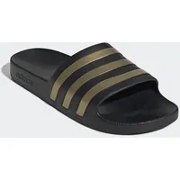 Adidas Adilette Aqua Core Black / Gold Metallic /