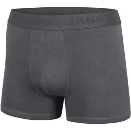 Jako Premium Boxershorts grau M 2er Pack