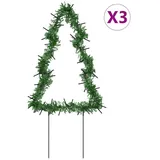 vidaXL Weihnachtsbaum Schwarz 30 cm