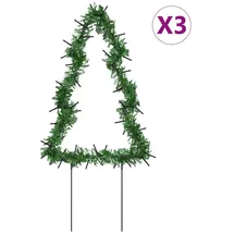 vidaXL Weihnachtsbaum Schwarz 30 cm