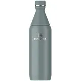 Stanley All Day Slim 0.6L - Thermosflasche Kühlt 6 Stunden - 11 Stunden Eisgekühlt - BPA-Frei - Auslaufsichere Wasserflasche - Spülmaschinenfest - Shale